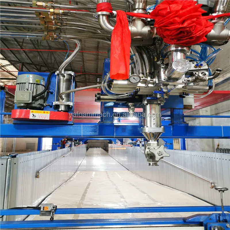 
YA-AF Automatic Sofa Foam Making Production Line 