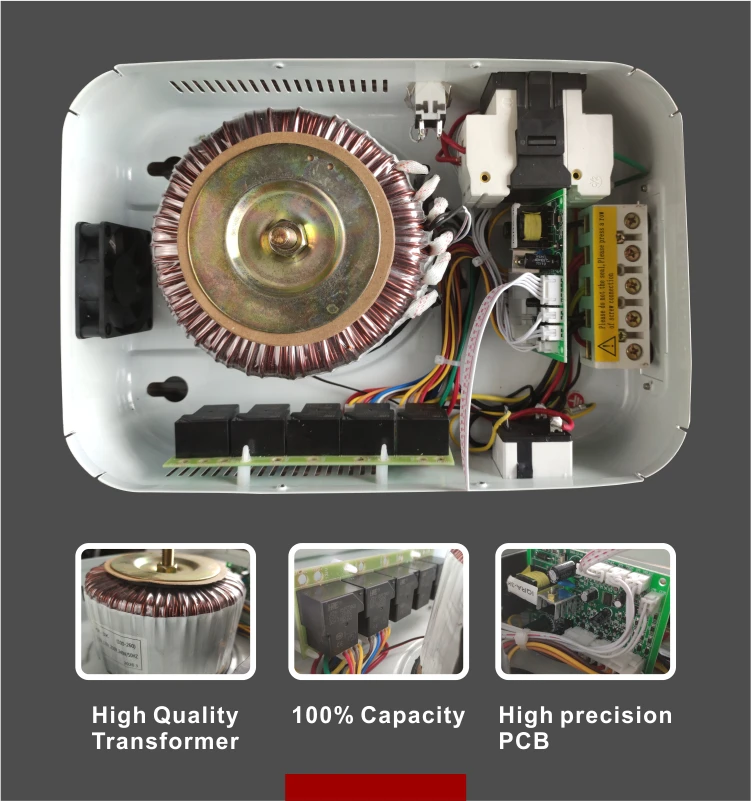 Power Wall Mount Air Conditioner Voltage Stabilizers 220v Ac Automatic