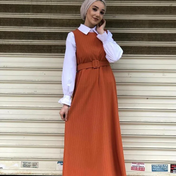 gown with waistcoat