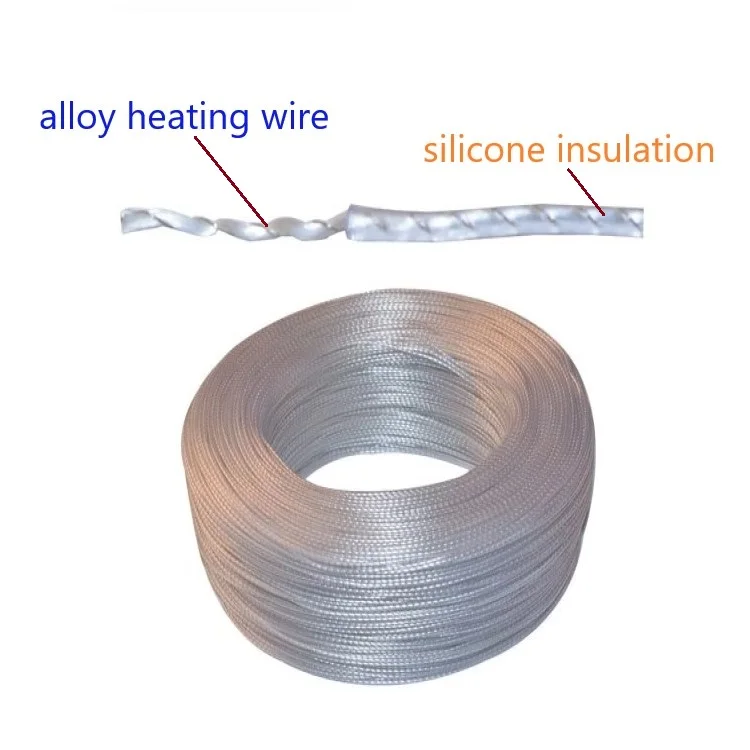 0.110000ohms Flexible Silicone Coated Insulated Nichrome Alloy