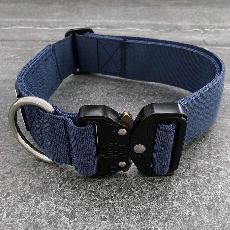 Heavy Duty Tactical Pet Collars Nylon Luxury Dog Training Collar With Cobra Buckle Buy Dog