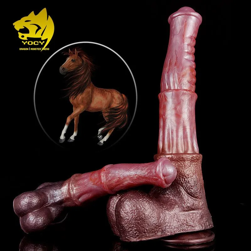 fantasy for her vibrating pussy pump and tongue vibrator kit Faak Factory Custom Kentucky Horse Dildo Realistic Fantasy Horse Penis  Women Sex Toy