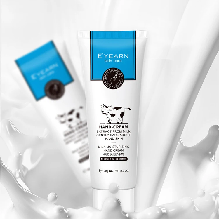 Milk Hand Cream Lotions Repair Nourishing Hand Skin Care Anti Chapping