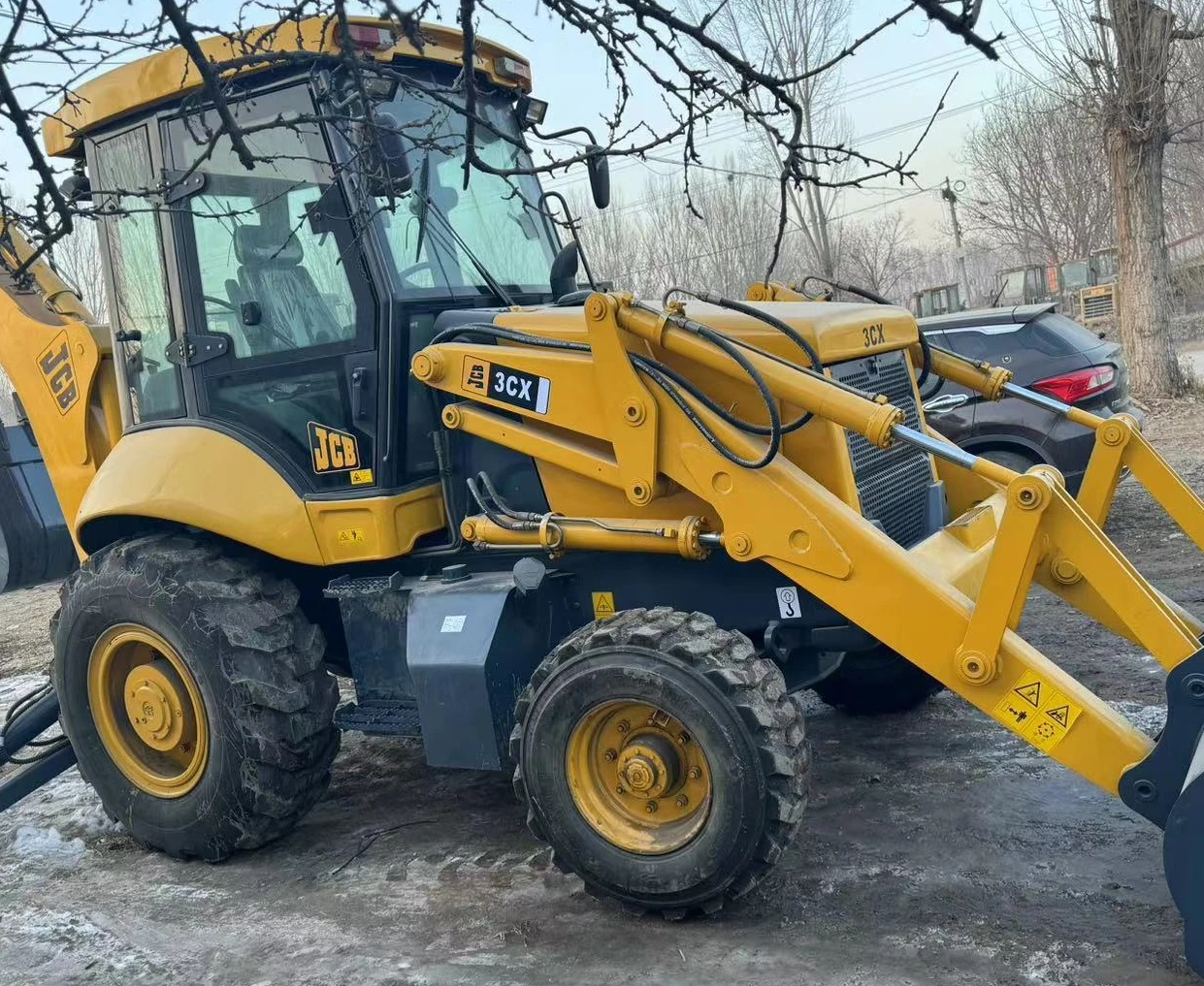 800110000 Original None Original Secondhand Backhoe Loader For Sale