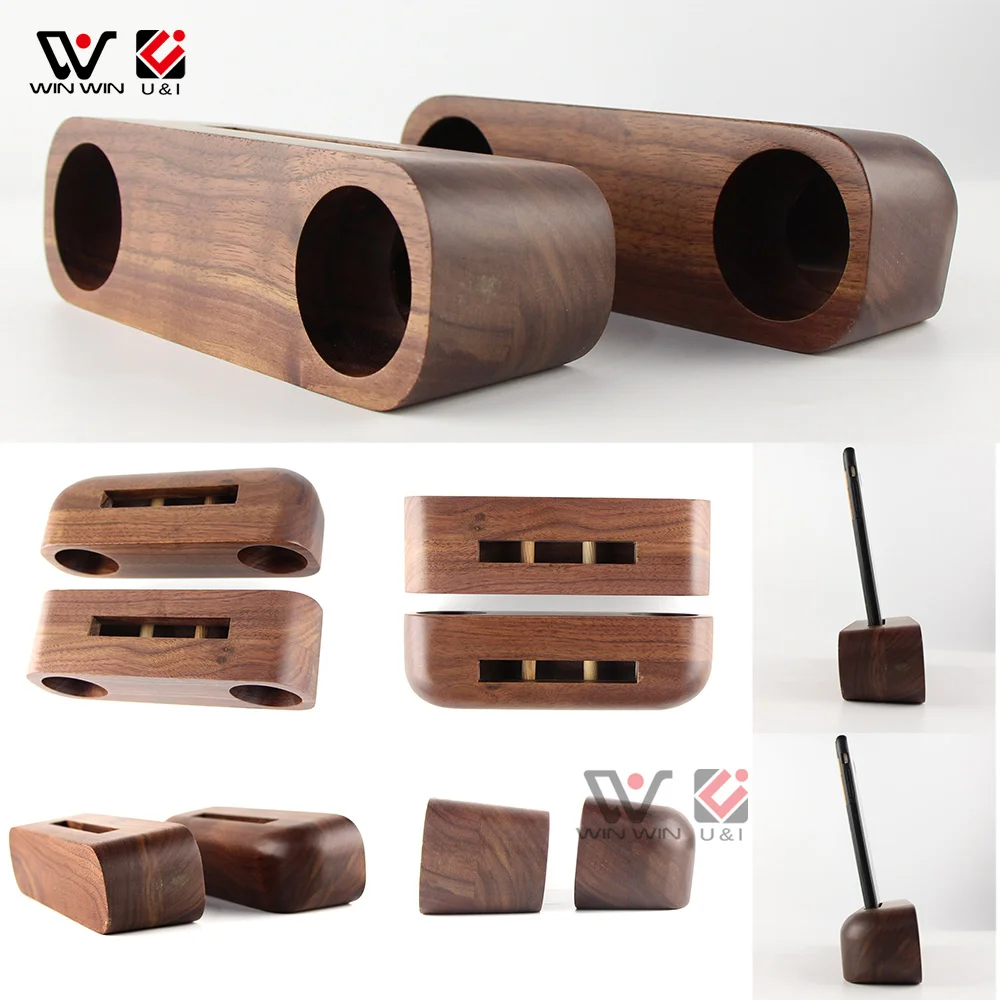 Custom Logo Factory Eco Friendly Unique Design Walnut Speaker - ANKUX.COM
