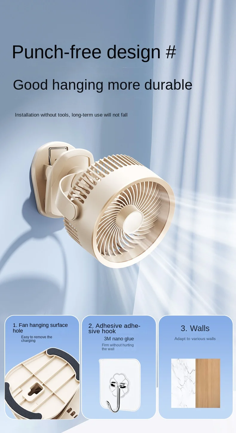 Desktop Fan, USB, Portable - detail 46