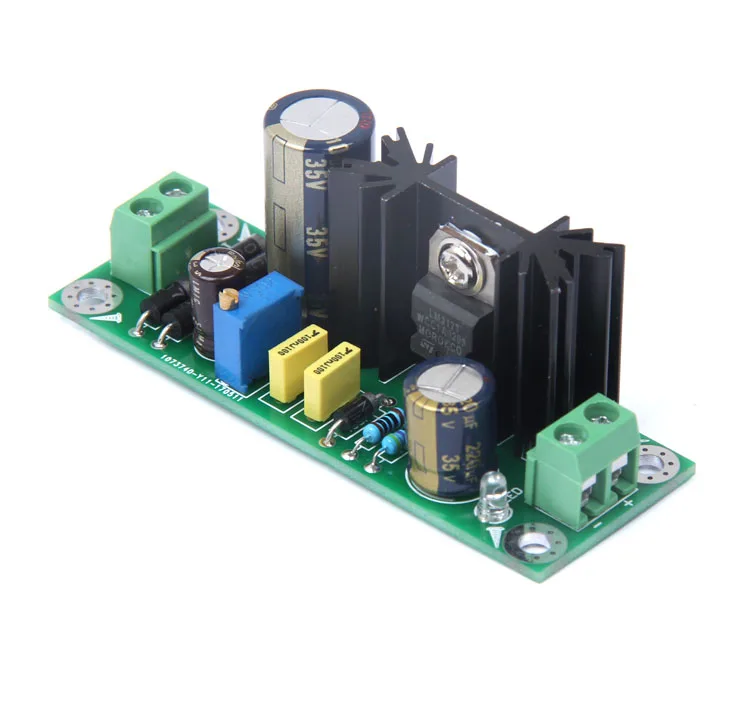 Details about  / LM317 Adjustable Regulated Rectifier Filter Power Supply Board Moduju