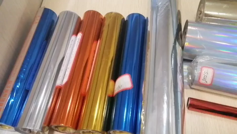 Hot Stamping Foil Manufacturer Various Applications Colors Matte Matt