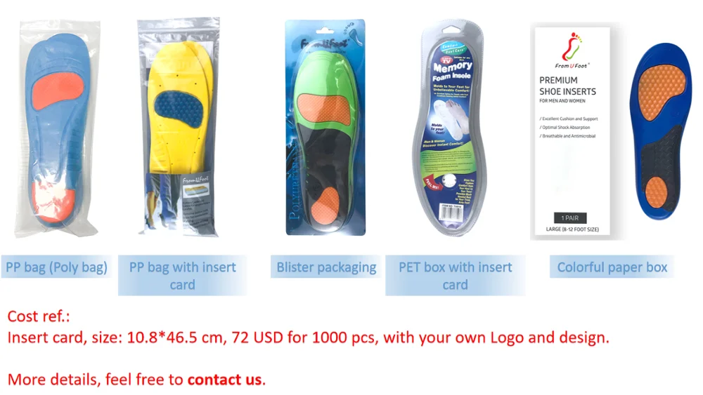thick memory foam insoles