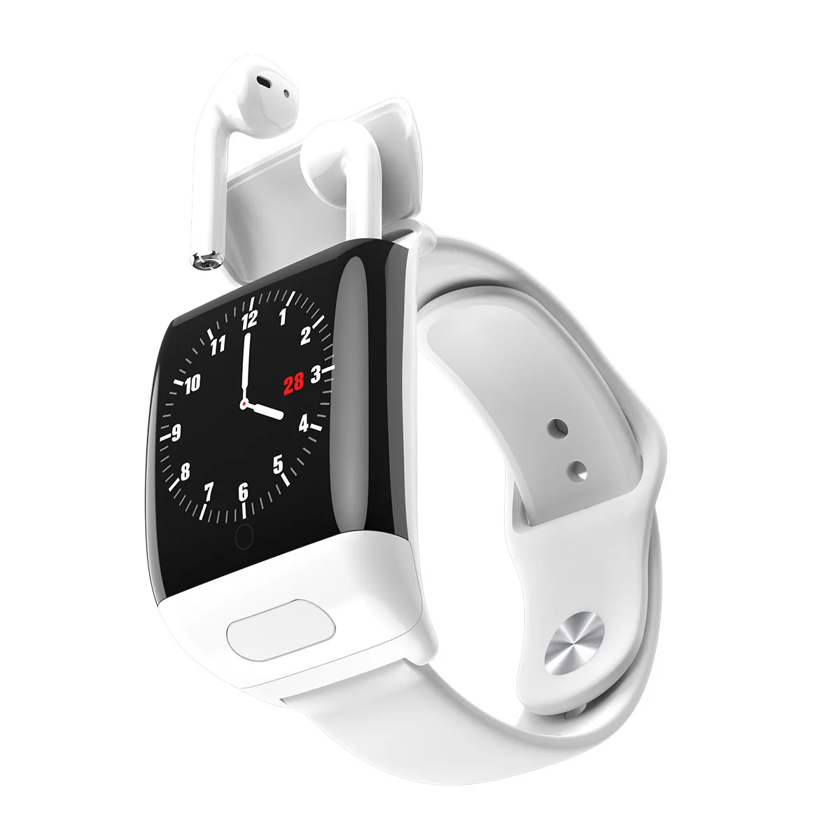 

Innoliance G36 Sport 2 in 1 Fitness Wristband Wireless Tws Earbuds Smart Watch with Bt Earphones