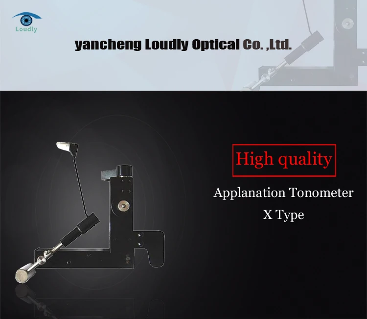 Loudly brand Top quality Ophthalmic X type slit lamp Applanation Tonometer YZ-30X