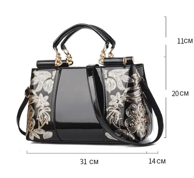 patent leather handbags wholesale