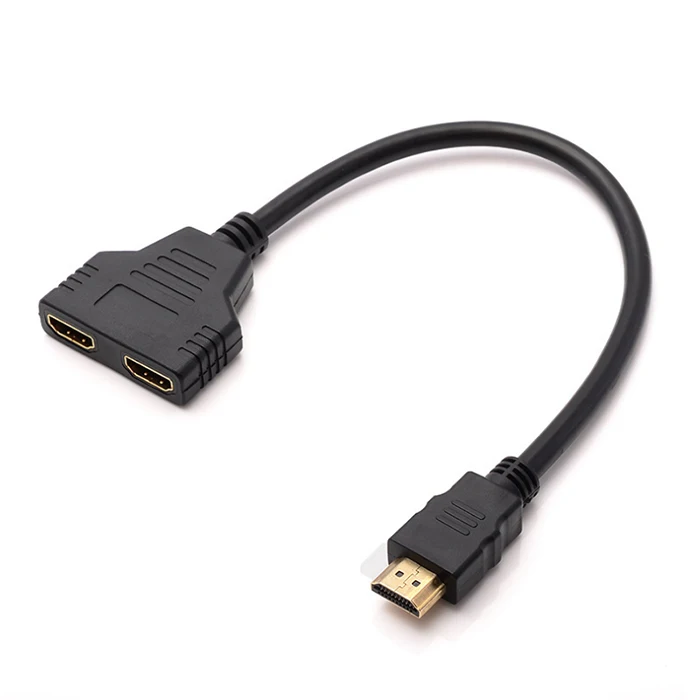 90 degree left and right HDTV high definition TV projector male and female extension cable - ANKUX.COM