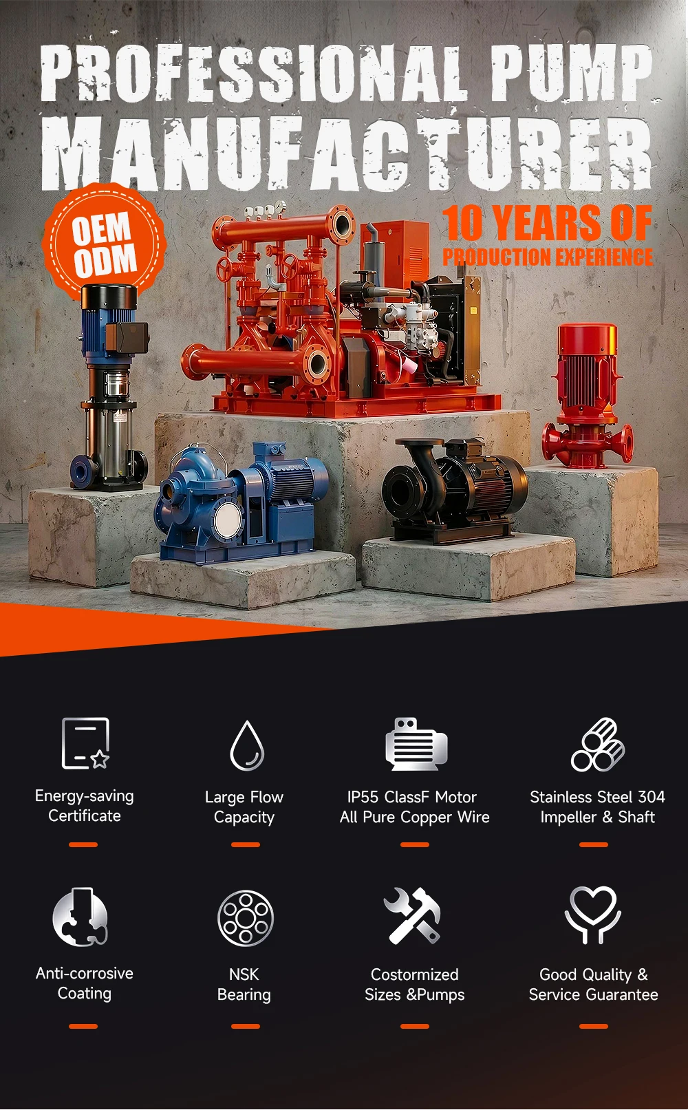 MINGCHUAN High Flow Horizontal Split Case Centrifugal Pump for Large Capacity Water Transfer Projects