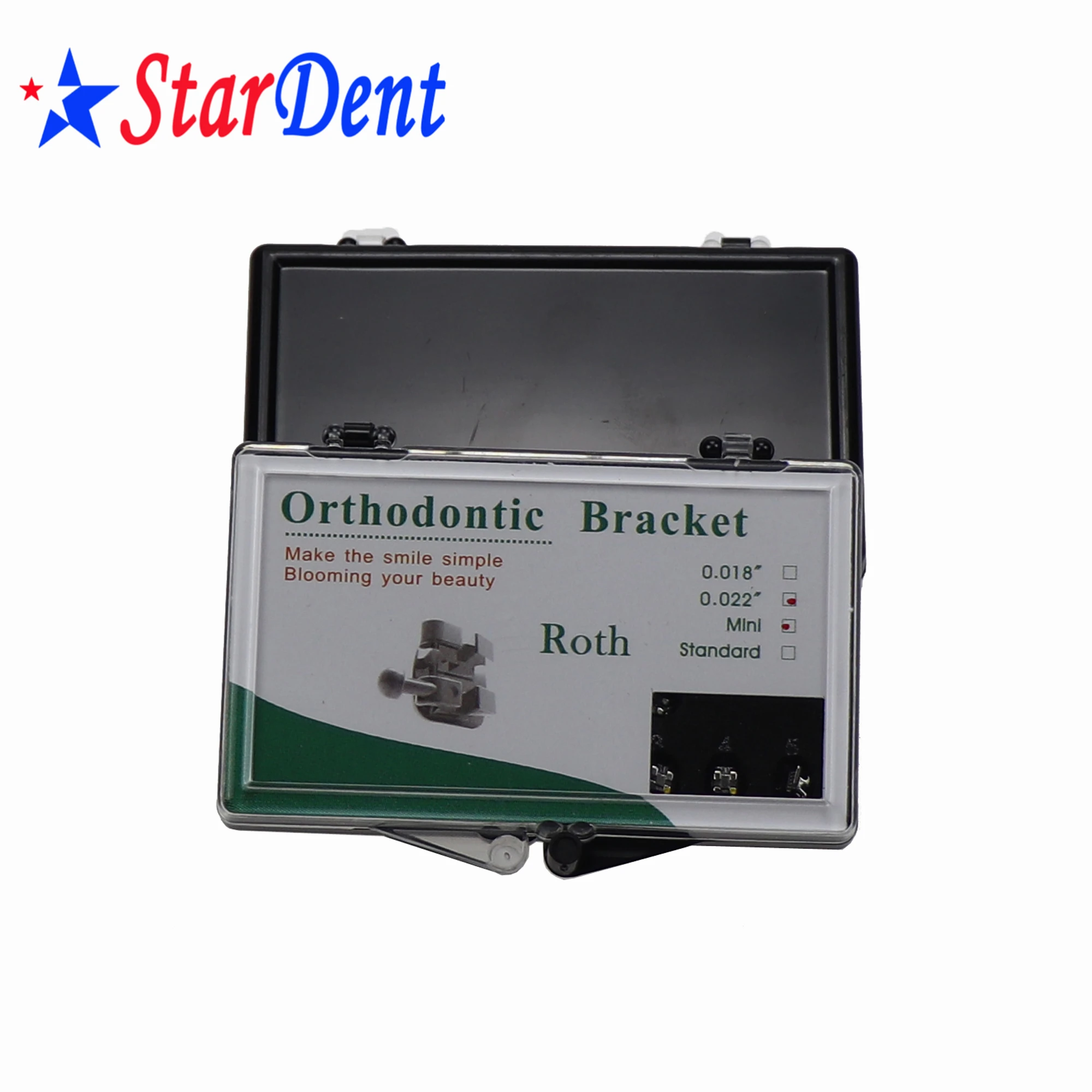 Dental Orthodontic Material Mesh/ Momoblock Metal Bracket Standard/mini ...