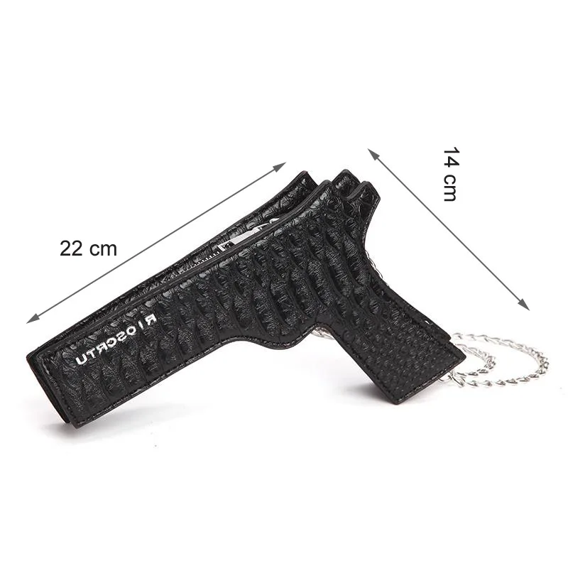 2021 Shenglu Funky Purse Lady Girls Handbags Gun Shaped Special