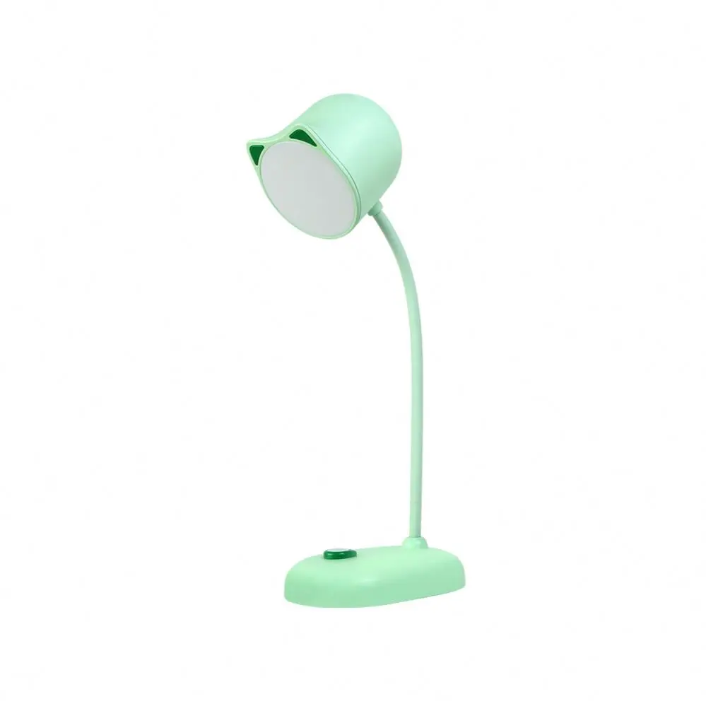 Eye Friendly  Battery Operated Table Lamp For Reading With USB Rechargeablecat Eye Lamp