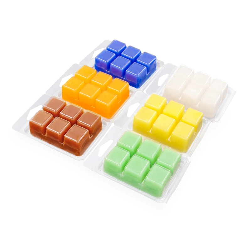 Wax Melt Clamshells Clear Empty Plastic Wax Melt Clamshells For Wickless Wax Melt Candles Boxes