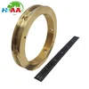 Custom precision brass threaded lantern ring