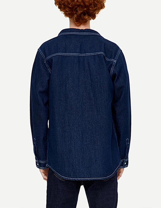 wholesale custom Cowboy shirt for men 100% cotton casual shirt