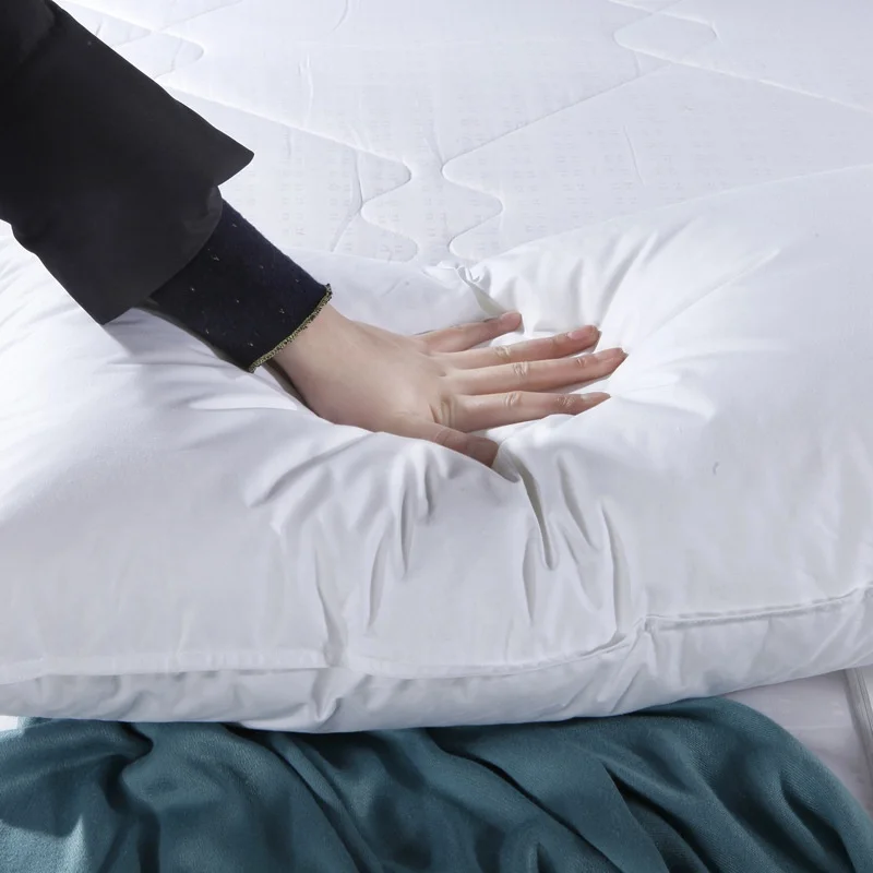 Hotel High Quality Gusset Goose Down Pillow Three Chamble Pillow Buy