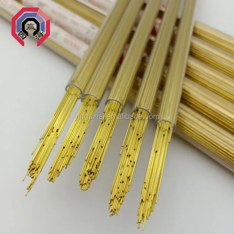 Edm Electrode Brass Double Tube & Edm Brass Electrode Pipe For Edm