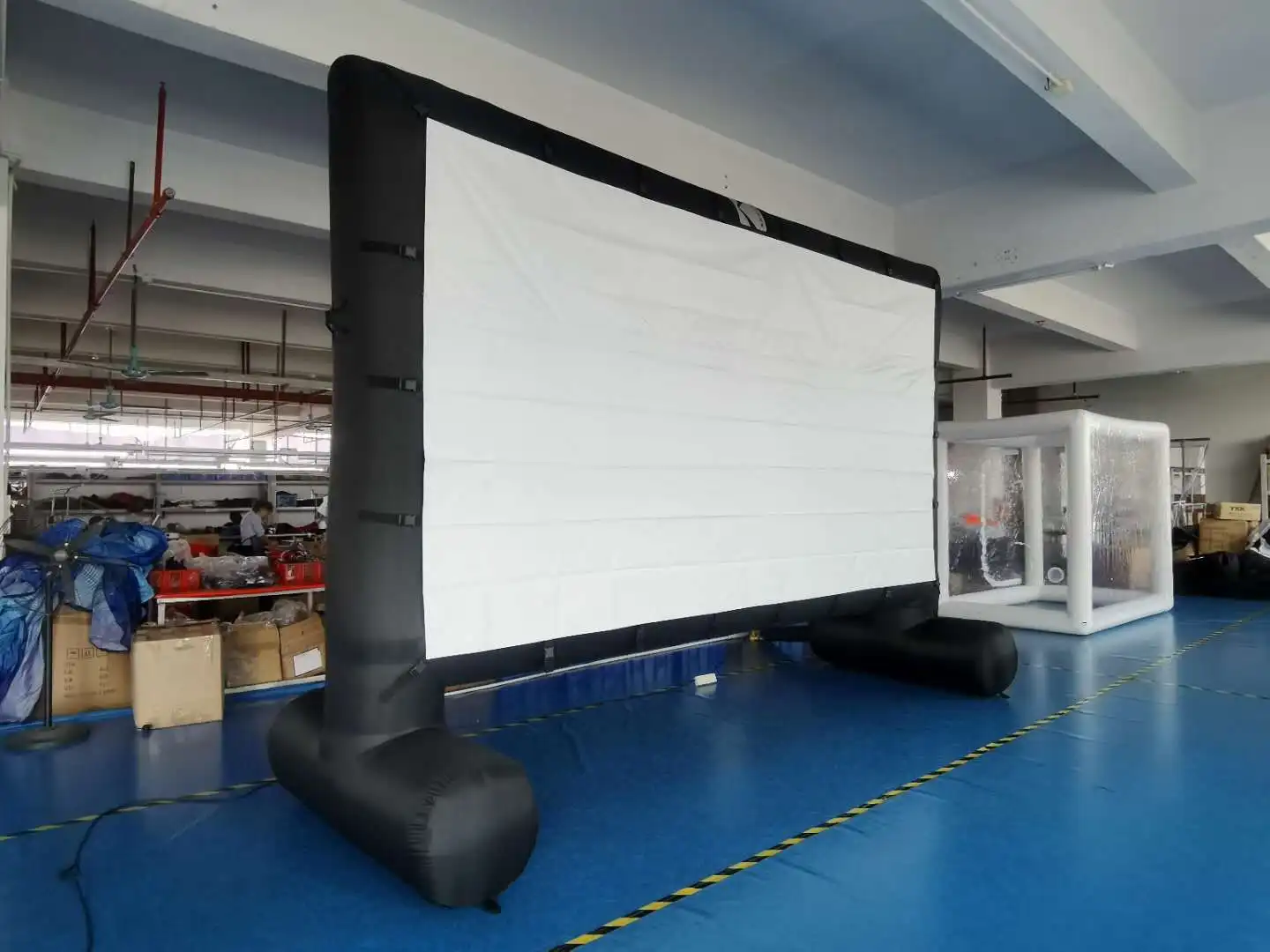 Inflatable Movie Screen Outdoor Movable air-tight Inflatable Portable Movie Viewing Screen Custom Play Movie Projection