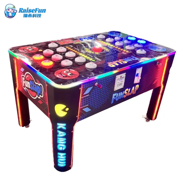 RaiseFun Factory Wholesale Interactive Kids Game Machine Joyful Tease Beans Coin Operated Bean Prize Dispensing Entertainment manufacture
