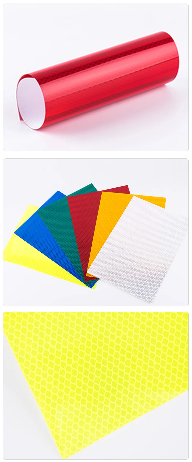 TM9200 High Intensity Prismatic China Reflective Sheet For Traffic Signs