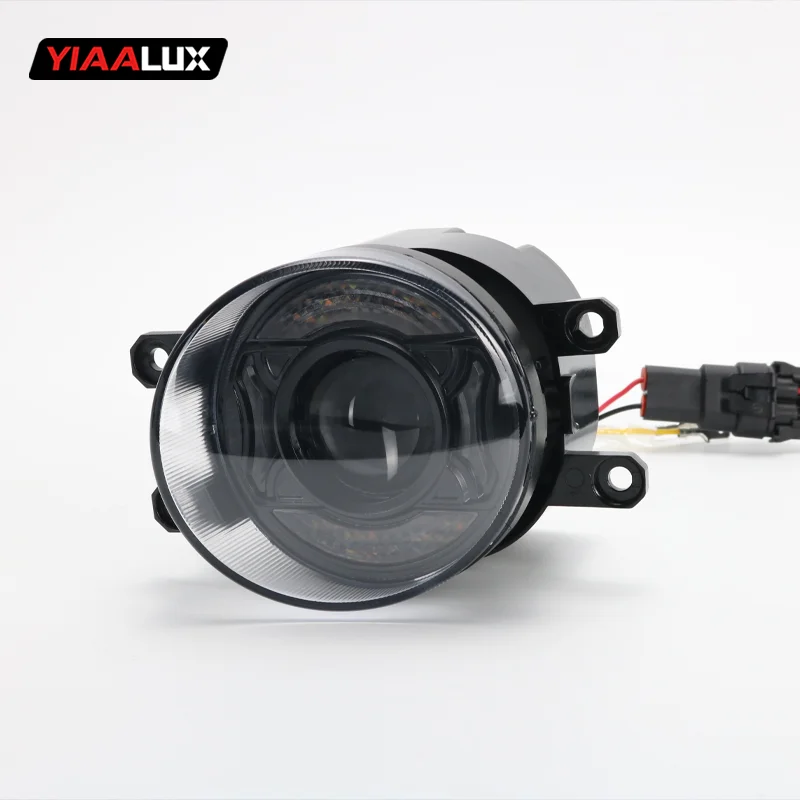 Plug and Play 3.5 Inches Single Lens Halo Angel Fog Light for Toyota with Super Bright LEDs and IP67 Waterproof factory