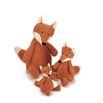 corduroy fox stuffed animal