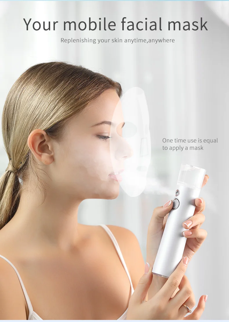 essence sprayer face mist sprayer New Face Nano Water Spray /Nano Handy Mist Sprayer/Nano Facial Steamer