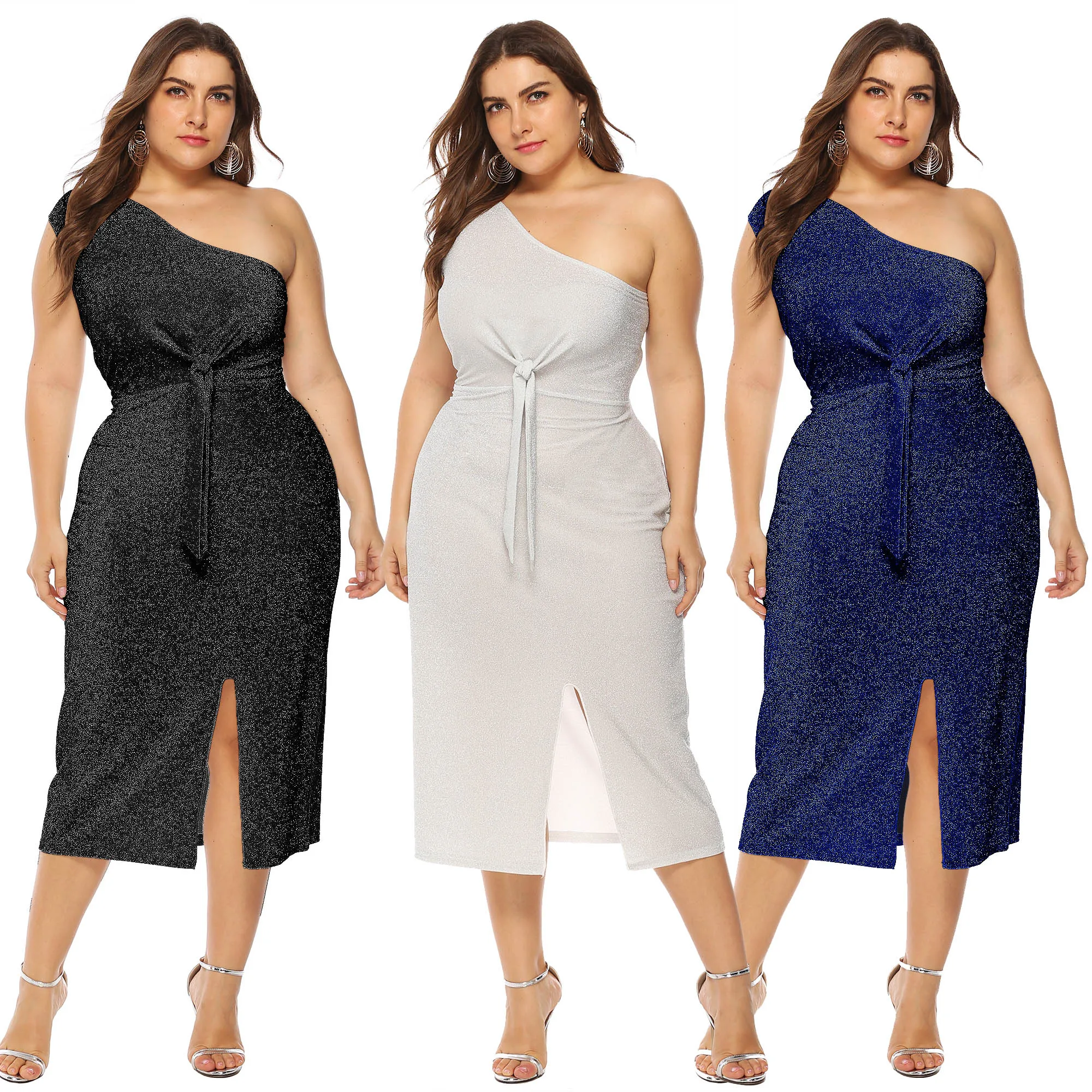 vestidos para bodas de prata plus size