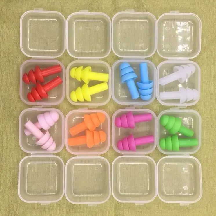 Wholesale Silicone Ear Plugs Sound Insulation Ear Protection Earplugs