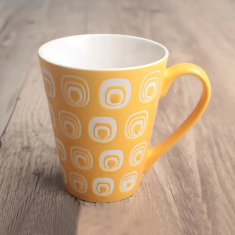 丝网印刷马克杯,galzed 陶瓷杯