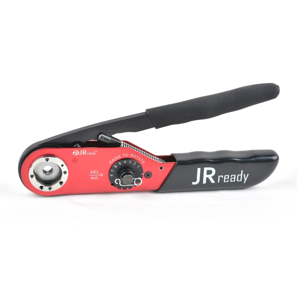 Jrready Fourindent Wire Cable Crimp Tool 818awg Actm309 Hand