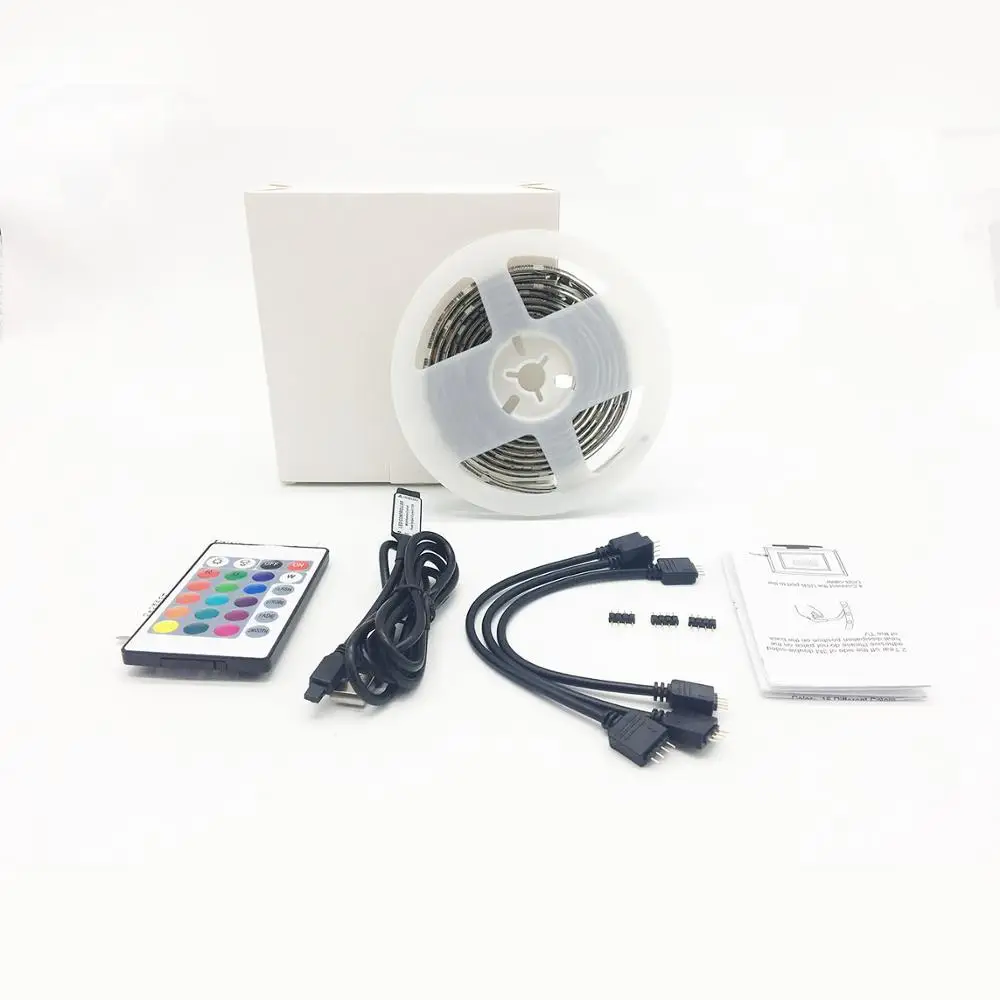 Best seller SMD 2835 Waterproof RGB Led strip light USB Powered TV Backlight bias Lighting Kit For Home Decoration