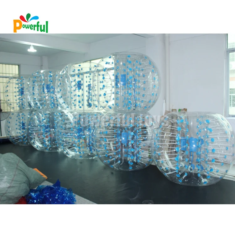 Clear pvc inflatable walk in plastic bubble ball bumper soccer