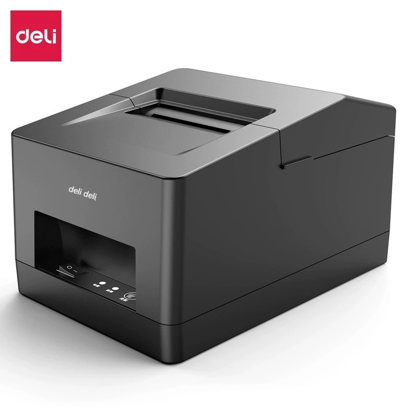 Deli DL-5801P Bluetooth Thermal Receipt Printer & Barcode Printer ...
