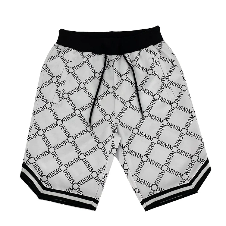 mens cotton elastic waist shorts