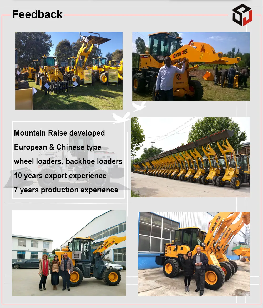 2019 High Quality China Mini Wheel Loader