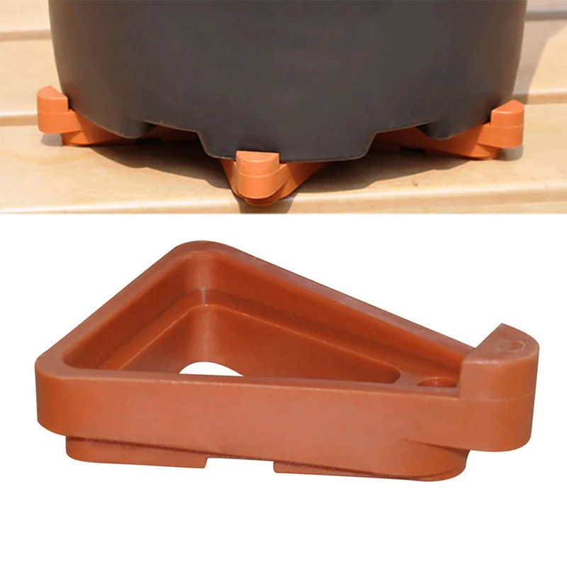 12pcs/pack Flower Pot Feet Risers Nonslip For Plant Pot Garden Plastic