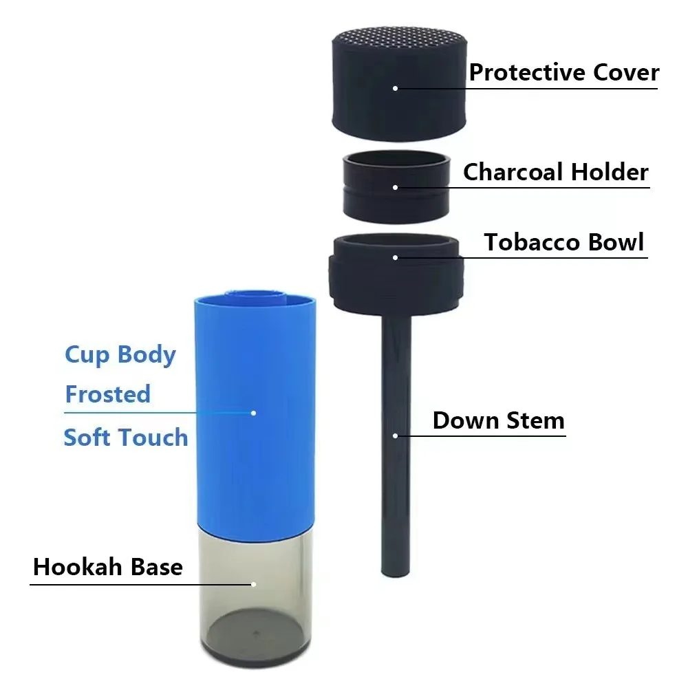 2025 Detachable Portable Travel Hookah Shisha - Car-mounted