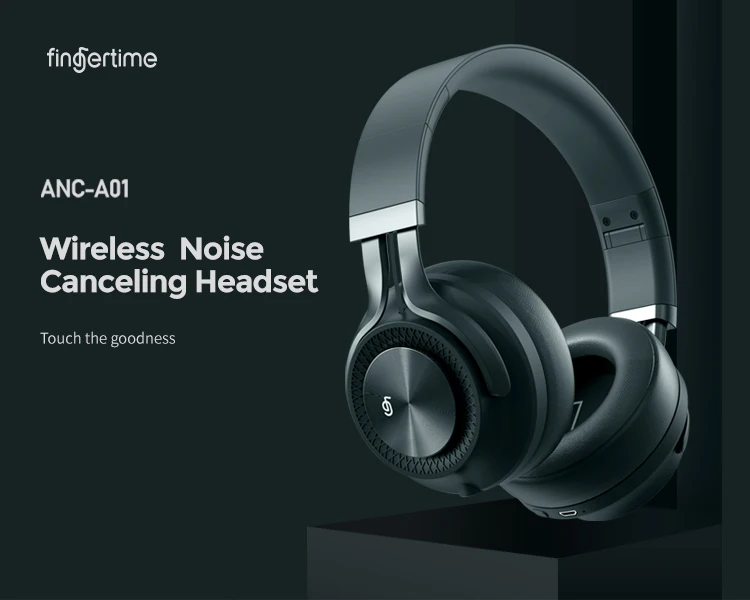 High Quality Stereo Sounds Headband Anc Noise Cancelling Headphones