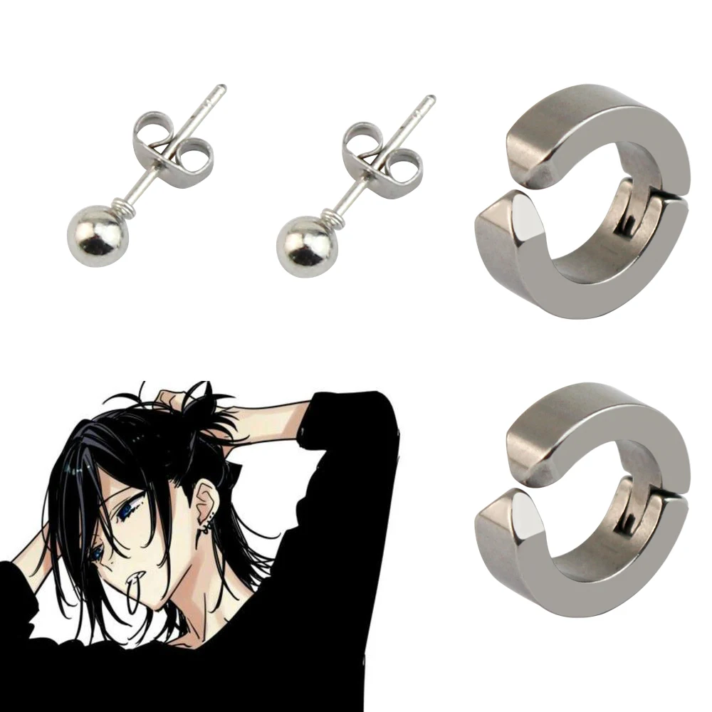 Anime Horimiya Miyamura Izumi Earrings Lip Stud Titanium Steel Cosplay anime-horimiya-miyamura-izumi-earrings-lip-stud-titanium-steel-cosplay