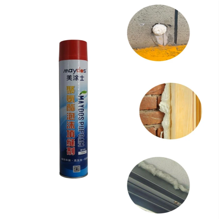 Maydos Pu Foam Glue Polyurethane Foam Spray Pu Gap Filler Pu Foam Sealant Polyurethane Stuff