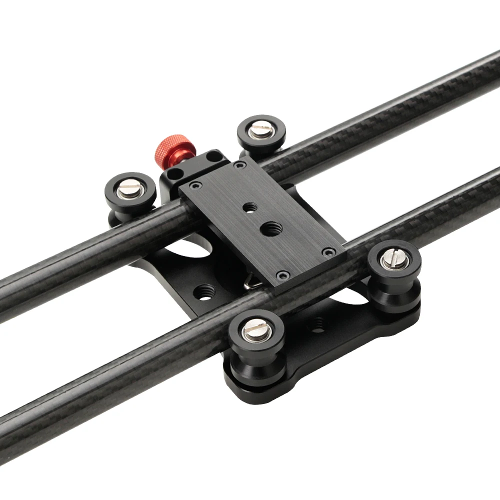 15.7 inch/40cm Portable Carbon Fiber Camera Slider Dolly Track Video Movie Photography Making Stabilizing Compatible with Nikon Canon Pentax Sony Cameras 