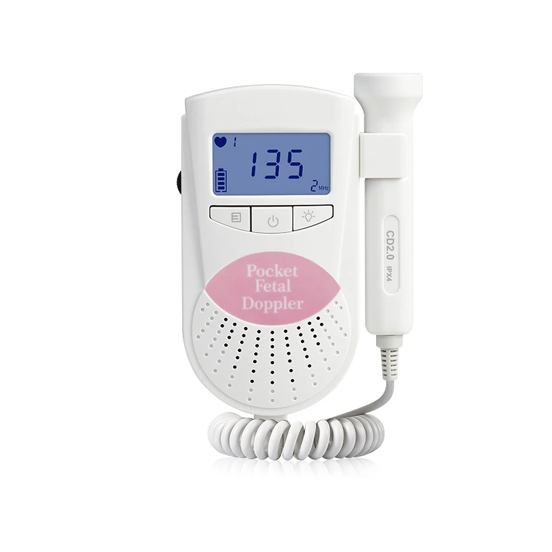 
Baby Sound prenatal home use digital portable ultrasound detector fetal doppler baby heart rate monitor 