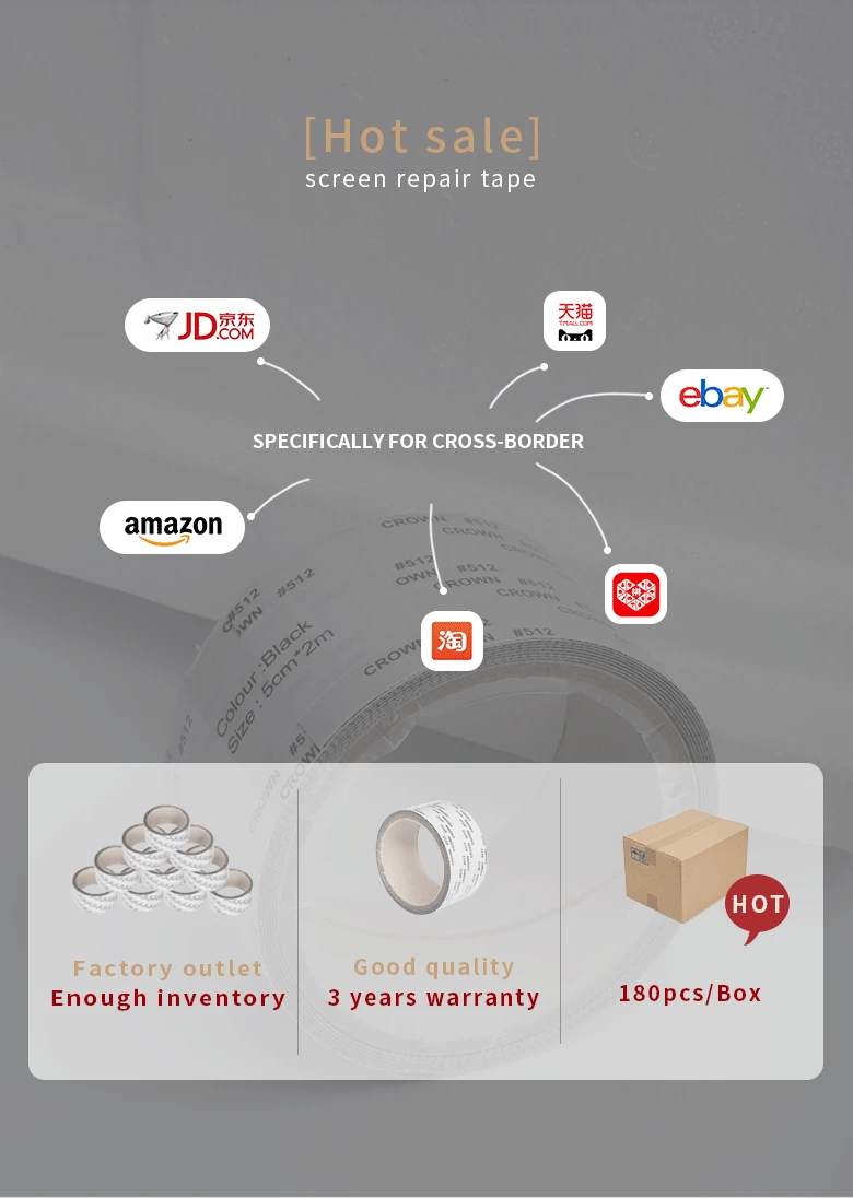 Window Door Screen Repair Kit Antiinsect Net Repair Patch With Strong