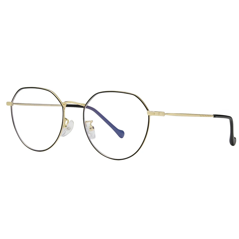 2020 fashion anti blue ray glasses eyewear blue light blocking metal frame glasses for women